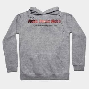 James Webb reviewering (black) Hoodie